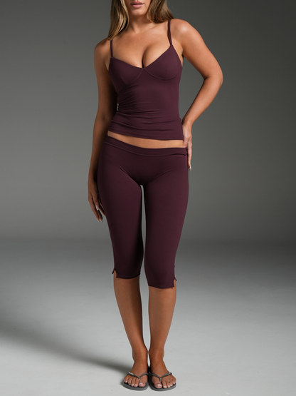 The Essential Low Waist Capris