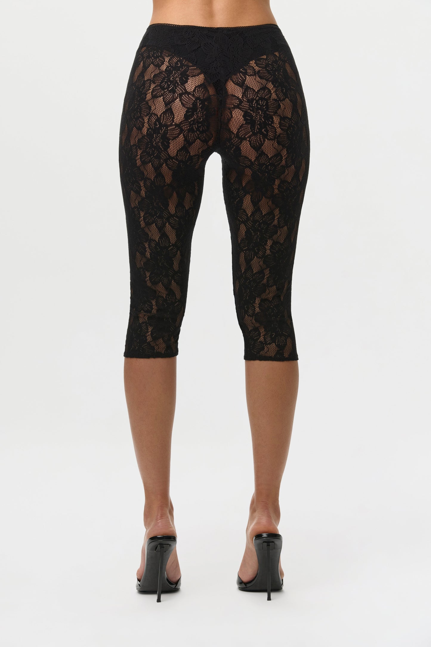 Viva Stretch Lace Capri