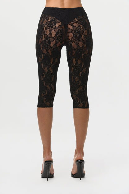 Viva Stretch Lace Capri