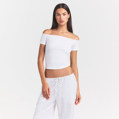  The Shoulder Fetish Tan Top